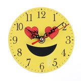 horloge murale pour enfant emoji amoureux