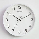 horloge murale lumineuse Cadran Blanc avec LED Bleu intégrée