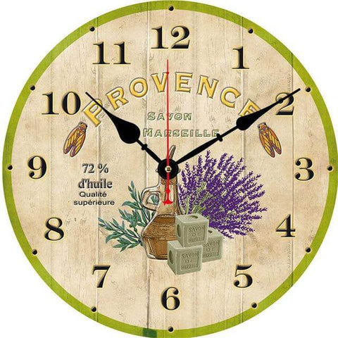 Horloge Cuisine</br> Provençale