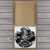 Horloge Murale <br>Vinyle Cinéma