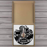 Horloge Murale <br>Vinyle Cinéma