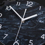 cadran horloge géante bleu