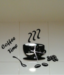 Horloge Cuisine </br> Coffee Time