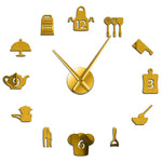 Grande Horloge Cuisine <br>Cuisson (Stickers)