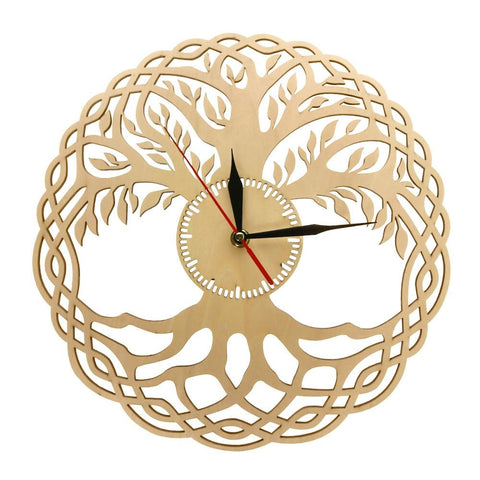 Horloge Bois Arbre de Vie | Horloge Mania