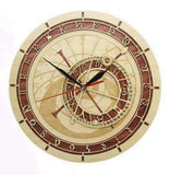 Horloge Bois Astronomique | Horloge Mania
