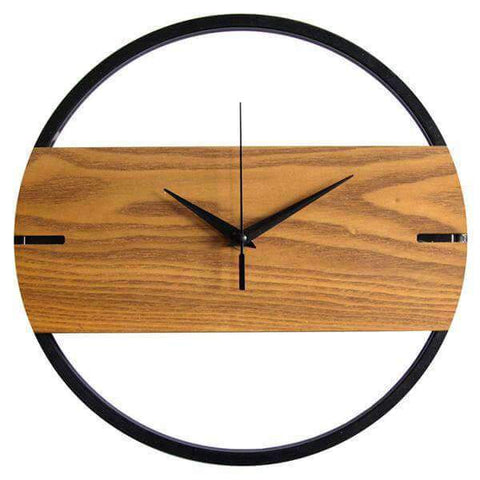 Horloge Bois Moderne | Horloge Mania