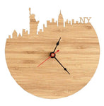 Horloge Bois New York | Horloge Mania