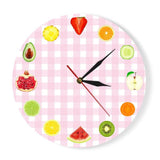 Horloge Murale cuisine Agrume