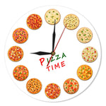 Horloge Cuisine Pizza| Horloge Mania