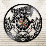 horloge style design tattoo vynile