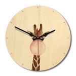 Horloge Enfant Girafe | Horloge Mania