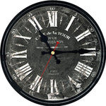 Horloge Industrielle </br> Café Vintage