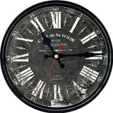 Horloge Industrielle </br> Café Vintage