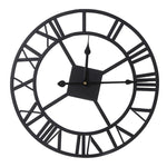 Horloge Industrielle Noire | Horloge Mania