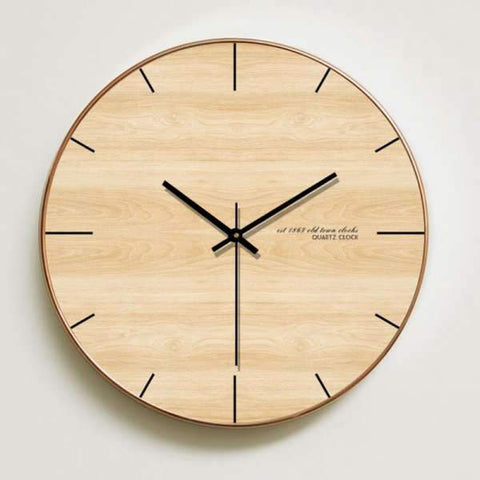 Horloge Moderne Bois | Horloge Mania