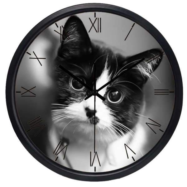 Horloge Moderne Chat | Horloge Mania