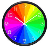 Horloge Moderne Couleurs Arc-en-Ciel | Horloge Mania