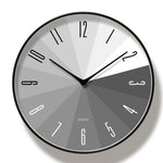 horloge murale design couleur grise