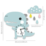 horloge murale enfant dinosaure diametre
