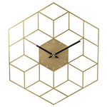 Horloge Scandinave </br>Carrés 3D