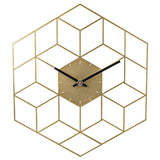 Horloge Scandinave </br>Carrés 3D