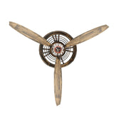 horloge murale scandinave helice d'avion style vintage nordiquehorloge murale scandinave avec helice d'avion vintage