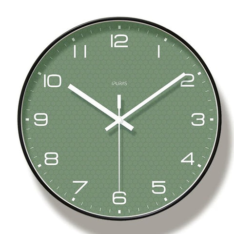 Horloge Scandinave </br> Vert Menthe