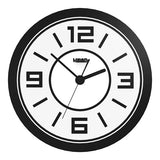 horloge murale transparent