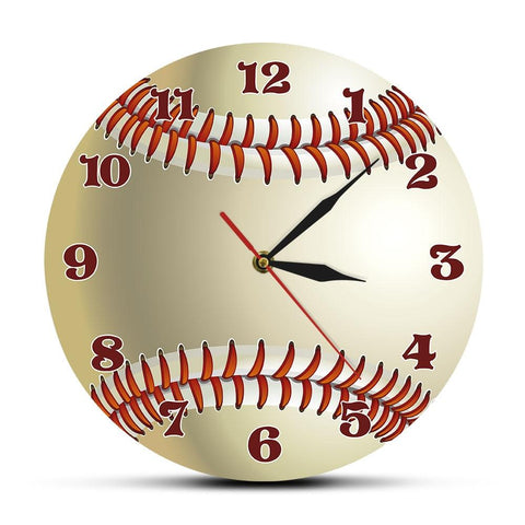 Horloge Originale Balle de Baseball | Horloge Mania