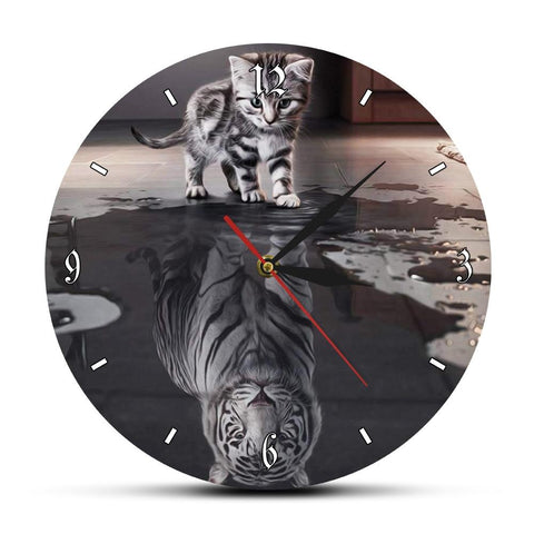 Horloge Originale Chat Tigre | Horloge Mania