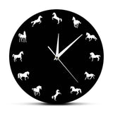 Horloge Originale Chevaux | Horloge Mania