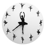 Horloge Originale Danseuse de Ballet | Horloge Mania