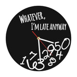 Horloge Originale Je Suis En Retard | Horloge Mania