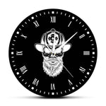 Horloge Originale Pompier Hipster | Horloge Mania