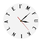 Horloge Originale Procrastinateur | Horloge Mania