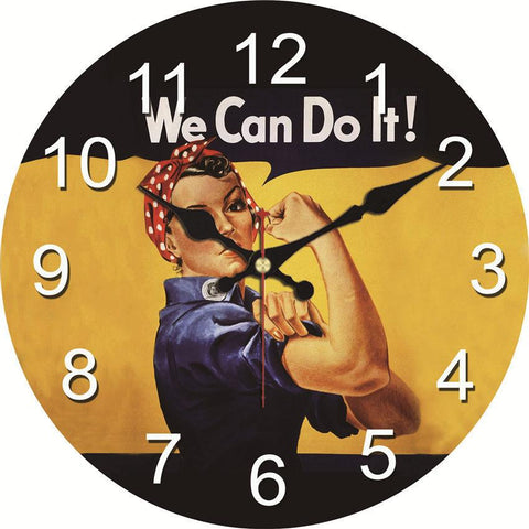 Horloge Originale Rosie The Riveter | Horloge Mania