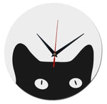 Horloge Originale Tête De Chat | Horloge Mania