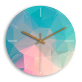 Horloge Scandinave Colorée | Horloge Mania