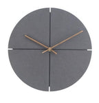 Horloge Scandinave Gris | Horloge Mania