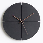 Horloge Scandinave Noir | Horloge Mania