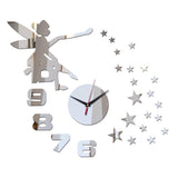 Horloge Stickers Fée | Horloge Mania