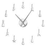 Horloge Stickers Guitares Rock | Horloge Mania