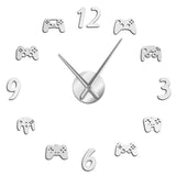 Horloge Stickers Manettes Jeux Videos | Horloge Mania