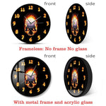 horloge tete de mort explication