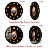 horloge tete de mort explication