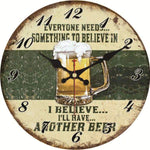 Horloge Vintage Bière | Horloge Mania