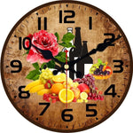 Horloge Vintage Fruits | Horloge Mania