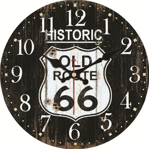 Horloge Vintage Route 66 | Horloge Mania