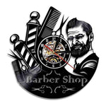 Horloge Vinyle Barber Shop | Horloge Mania